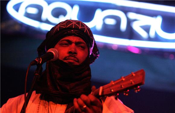 Koncert grupe Tinariwen                                                                                                                                                                                                                         