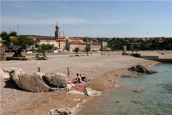 Plave zastave za dvije krčke plaže                                                                                                                                                                                                              