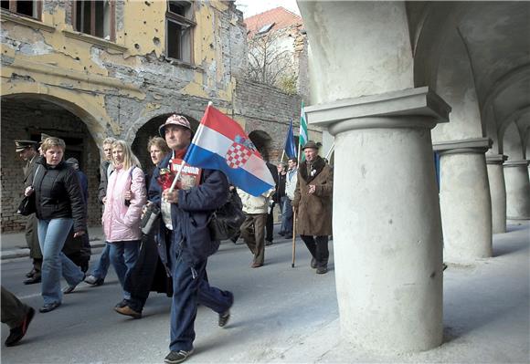 Obilježavanje 14. godišnjice vukovarskog stradanja u Domovinskom ratu                                                                                                                                                                           