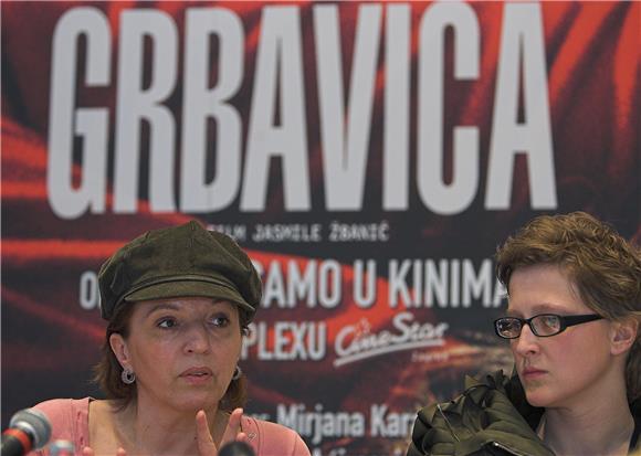 Tiskovna konferencija u povodu hrvatske premijere bosanskohercegovačkog filma 'Grbavica'                                                                                                                                                        