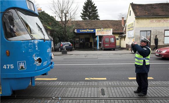 Sudar tramvaja i teretnog vozila                                                                                                                                                                                                                