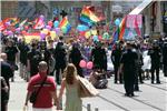 Povorka ponosa u sklopu Zagreb Pridea 2008.                                                                                                                                                                                                     