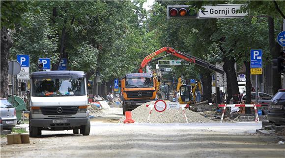 Zagreb: Radovi na 'zelenom valu'                                                                                                                                                                                                                