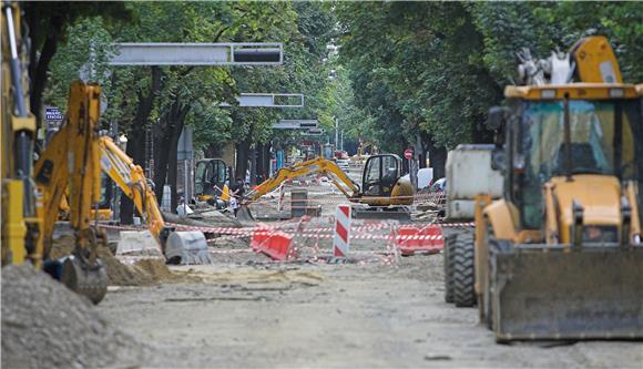 Zagreb: Ulični radovi                                                                                                                                                                                                                           