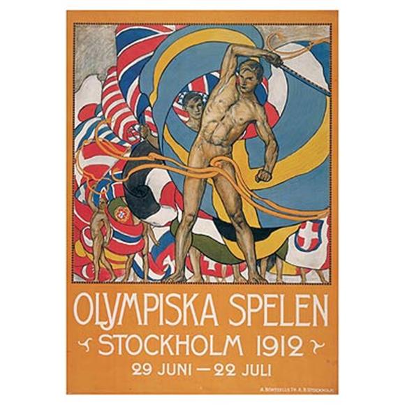 V. OLIMPIJSKE IGRE - STOCKHOLM 1912.                                                                                                                                                                                                            