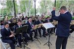 Koncert HKUD-a Željezničar i Puhačkog orkestra KTK Krakow na Zrinjevcu                                                                                                                                                                          