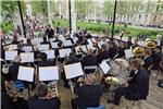 Koncert HKUD-a Željezničar i Puhačkog orkestra KTK Krakow na Zrinjevcu                                                                                                                                                                          