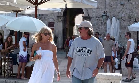 Goldie Hawn i Kurt Russel u Dubrovniku                                                                                                                                                                                                          