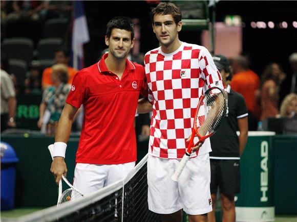 Davis Cup: Marin Čilić protiv Novaka Đokovića                                                                                                                                                                                                   