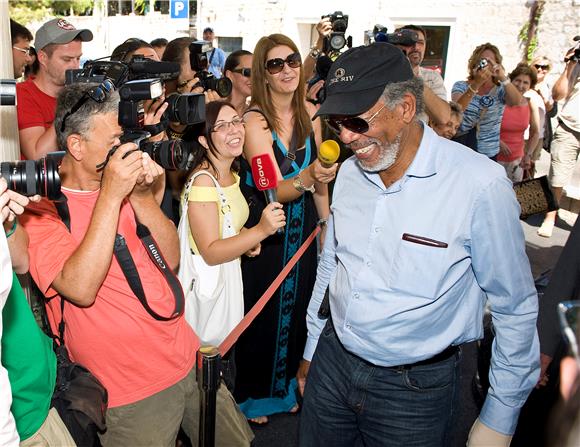 Oskarovac Morgan Freeman stigao u Dubrovnik                                                                                                                                                                                                     