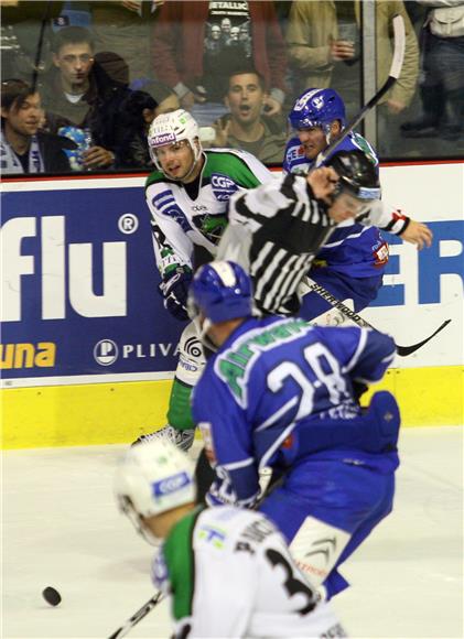 EBEL: Medveščak - Olimpija 5:6                                                                                                                                                                                                                  