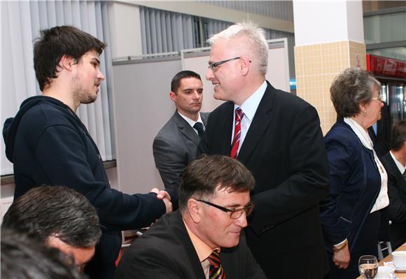 Predsjednik Josipović u Osijeku                                                                                                                                                                                                                 