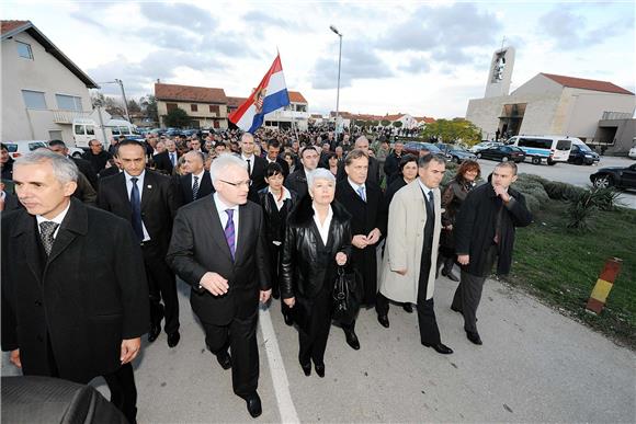 Obilježavanje 19. obljetnice stradanja Škabrnjana                                                                                                                                                                                               