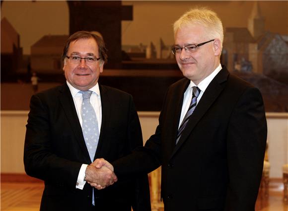 Ivo Josipović primio je ministra vanjskih poslova Novog Zelanda Murray McCully                                                                                                                                                                  