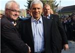 Josipović i Tadić posjetili Krnjak                                                                                                                                                                                                              