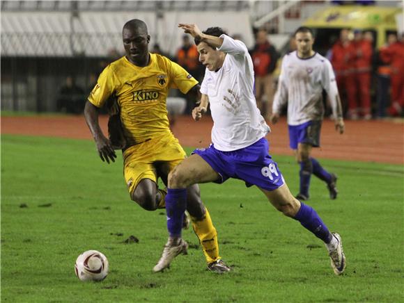 Nogomet: Hajduk - Aek                                                                                                                                                                                                                           