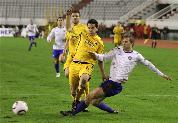 Nogomet: Hajduk - Aek                                                                                                                                                                                                                           