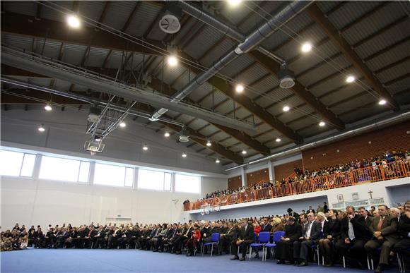 Premijerka Kosor na svečanoj sjednici Gradskog vijeća u povodu Dana grada Pleternice                                                                                                                                                            