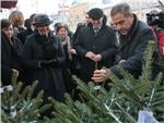 Humanitarna prodaja božićnih drvaca u okviru akcije Hrvatskog Caritasa                                                                                                                                                                          