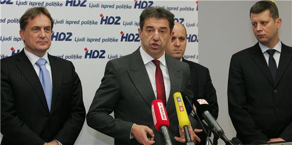 Konferencija za novinare HDZ-a                                                                                                                                                                                                                  