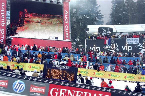 Ženska utrka slaloma za Svjetski kup 'Snow Queen Trophy 2011'                                                                                                                                                                                   