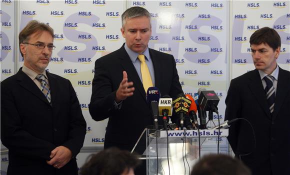 Tiskovna konferencija HSLS-a                                                                                                                                                                                                                    