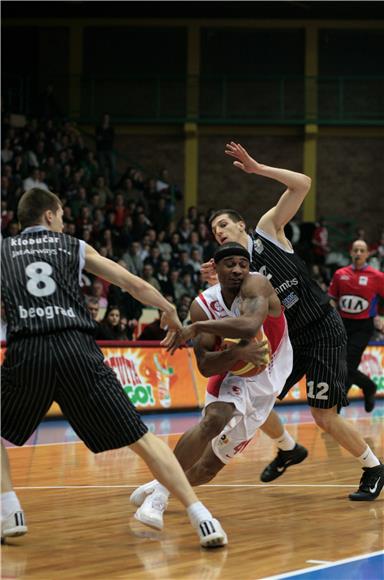 Cedevita i Partizan u 17. kolu NLB lige košarkaša.                                                                                                                                                                                              