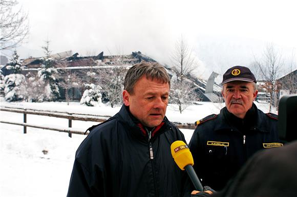 Ugašen požar Olimpijskog centra, zgrada urušena                                                                                                                                                                                                 