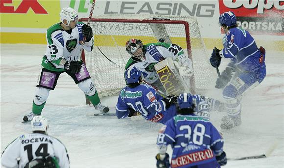 Medveščak - Olimpija u Areni Zagreb                                                                                                                                                                                                             