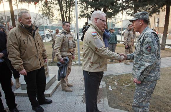 Josipović u službenom posjetu Afganistanu                                                                                                                                                                                                       