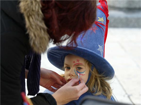 Rijeka: 15. dječja karnevalska povorka                                                                                                                                                                                                          