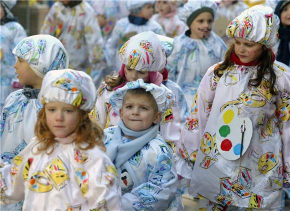 Rijeka: 15. dječja karnevalska povorka                                                                                                                                                                                                          