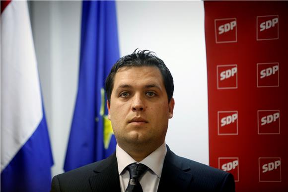 Tiskovna konferencija SDP-a                                                                                                                                                                                                                     