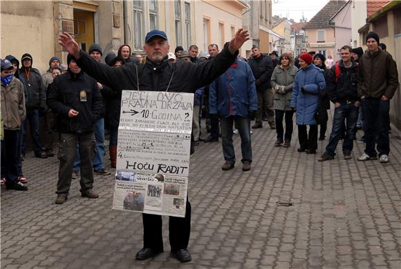 Protuvladini prosvjedi u više gradova Hrvatske                                                                                                                                                                                                  