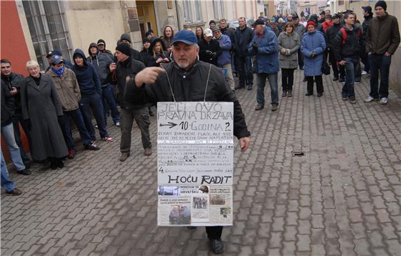 Protuvladini prosvjedi u više gradova Hrvatske                                                                                                                                                                                                  