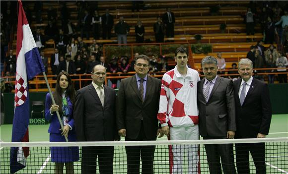 Davis Cup: Hrvatska - Njemačka 1-2                                                                                                                                                                                                              