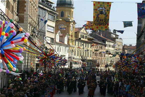 Počeo 28. međunarodni Riječki karneval                                                                                                                                                                                                          