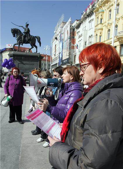 Uzelcu predani zahtjevi za bolja radna prava žena                                                                                                                                                                                               