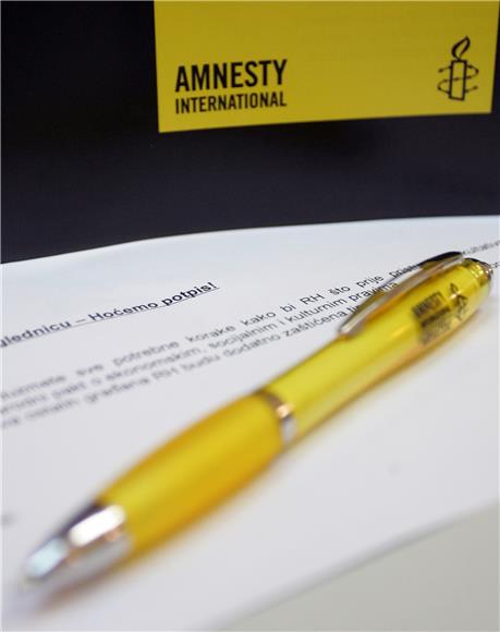  Amnesty International Hrvatske predstavio kampanju ' Hoćemo potpis !'                                                                                                                                                                          