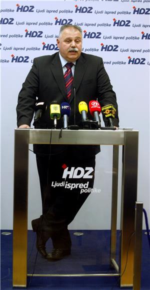 Tiskovna konferencija HDZ-a                                                                                                                                                                                                                     