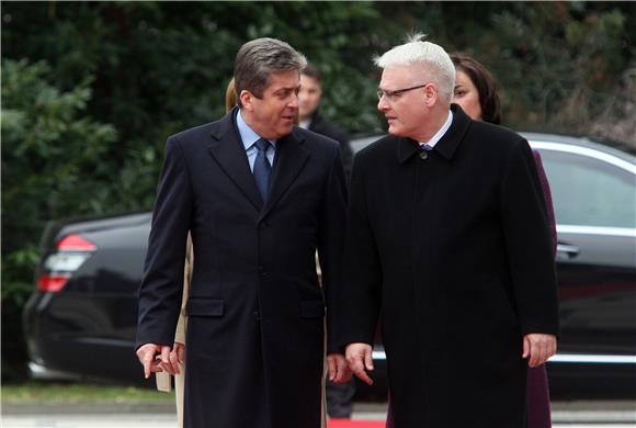 Josipović primio Parvanova                                                                                                                                                                                                                      