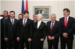 Premijerka Kosor primila Ivicu Kostelića                                                                                                                                                                                                        