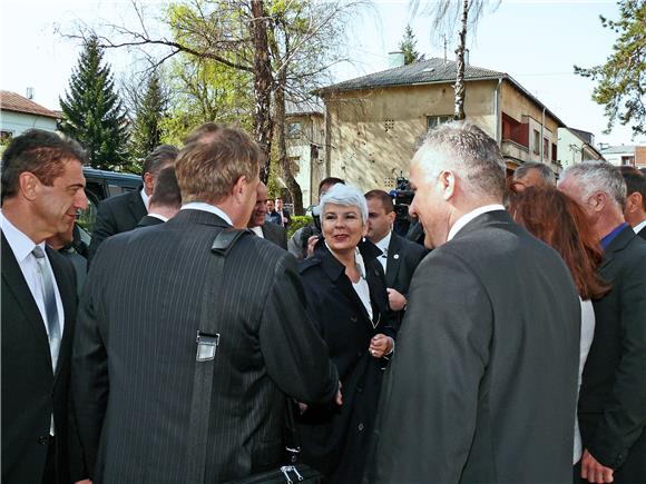 Premijerka Kosor na sjednici povjerenstva za plinifikaciju                                                                                                                                                                                      