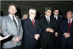 Josipović i Izetbegović obišli gradilište islamskog centra                                                                                                                                                                                      