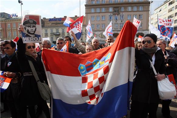 U Zagrebu počeo program pred izricanje presude hrvatskim generalima u Haagu                                                                                                                                                                     