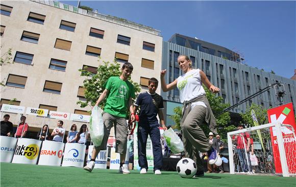 Otvaranje Green City Projekta na Cvjetnom trgu u Zagrebu                                                                                                                                                                                        