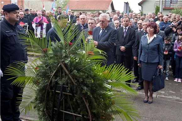 20. obljetnica ubojstva 12 pripadnika vinkovačke Specijalne jedinice u Borovu                                                                                                                                                                   