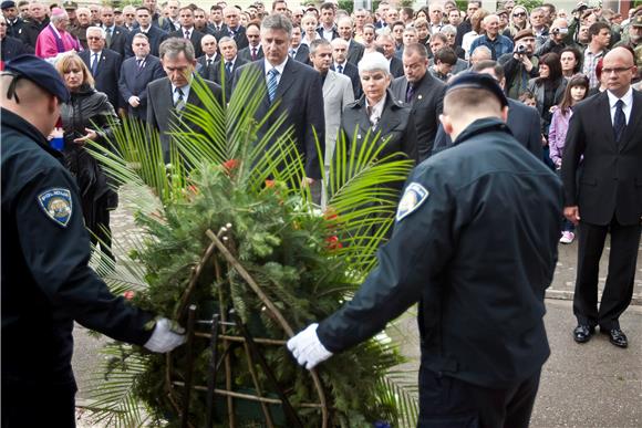 20. obljetnica ubojstva 12 pripadnika vinkovačke Specijalne jedinice u Borovu                                                                                                                                                                   