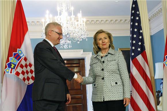 Clinton: SAD podupire težnje i ulogu Hrvatske                                                                                                                                                                                                   