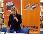 Vesna Pusić na tribini 'Budućnost Hrvatske u EU - Što nas čeka?'                                                                                                                                                                                